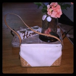 Nine West Canvas & leather purse